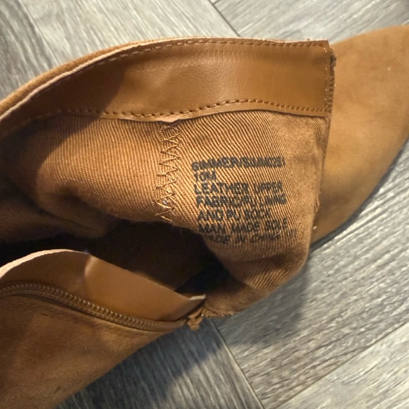 Steve Madden Brown Ankle Booties - Picture 5 of 7